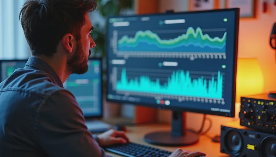 An engineer analyzing document overlap and query length charts for a small evaluation set.